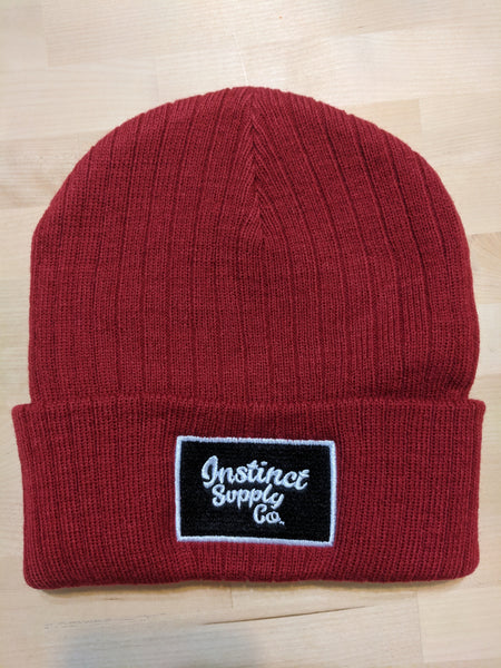 Logo Ribbed Cuff Beanie