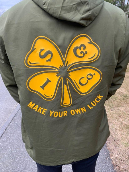 "Make Your Own Luck" Lightweight Anorak Windbreaker **Pre-order**