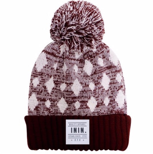 Winter Pom Pom Knit Beanie