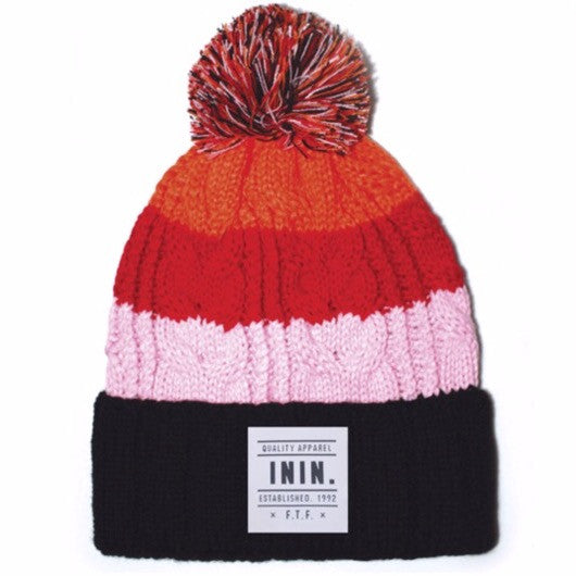 Winter Pom Pom Knit Beanie